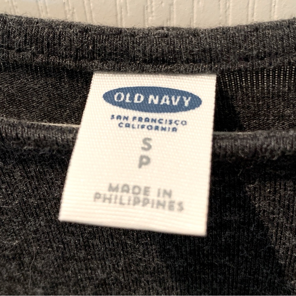OLD NAVY Gray Crew Neck Long Sleeve A-Line Mini Dress Size SP - Picture 6 of 12